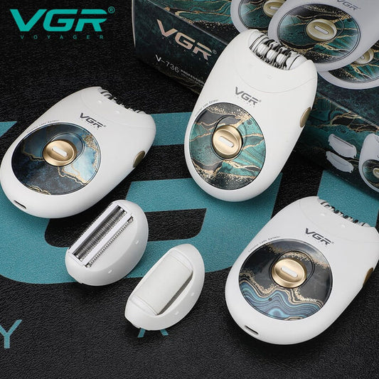 VGR Epilator 3 in 1 Hair Remover