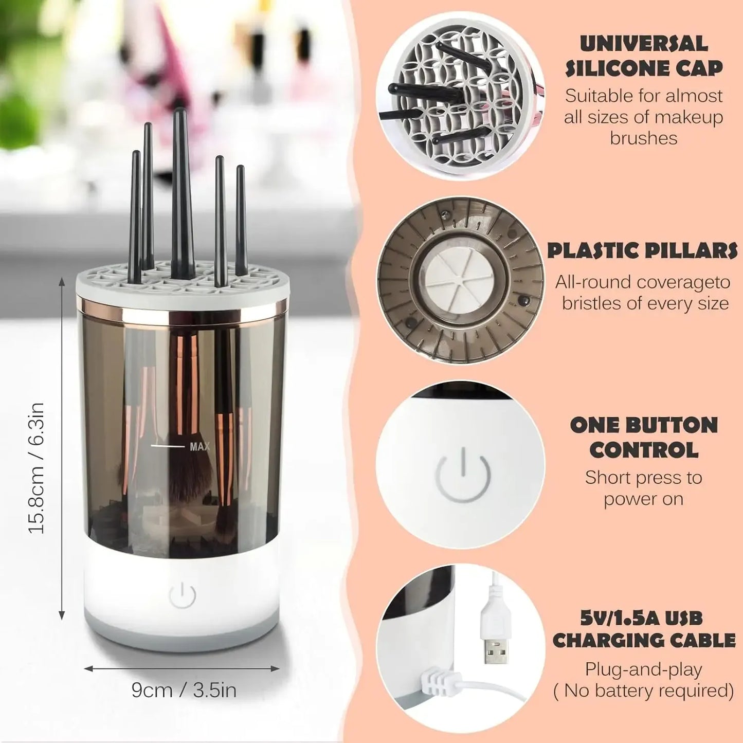 Makeup Brush washer