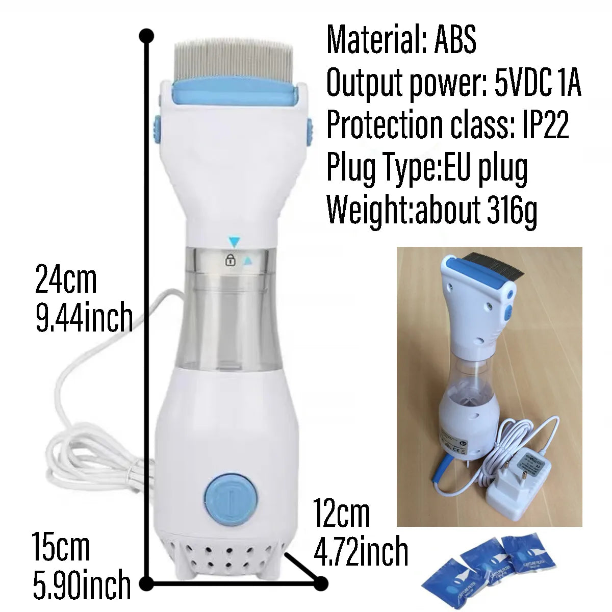 Lice Remover V-Comb